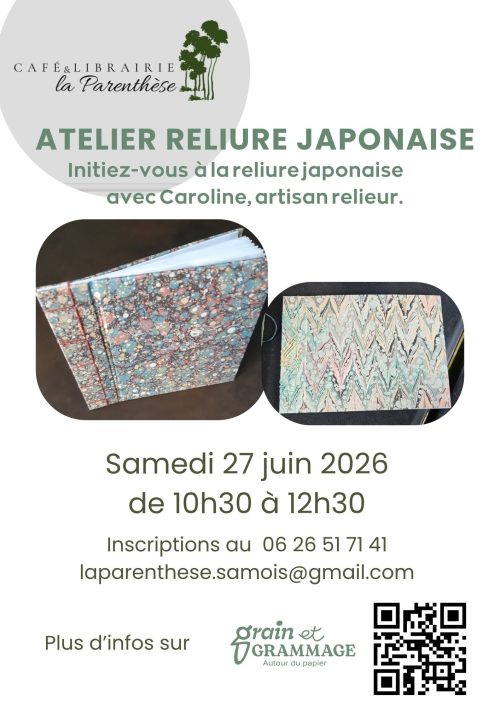 Atelier japonaise. Samois